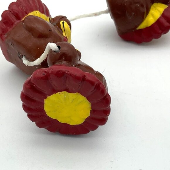 Lillian Vernon Small Fall Thanksgiving Turkey Candle Garland Decor - Picture 3 of 5